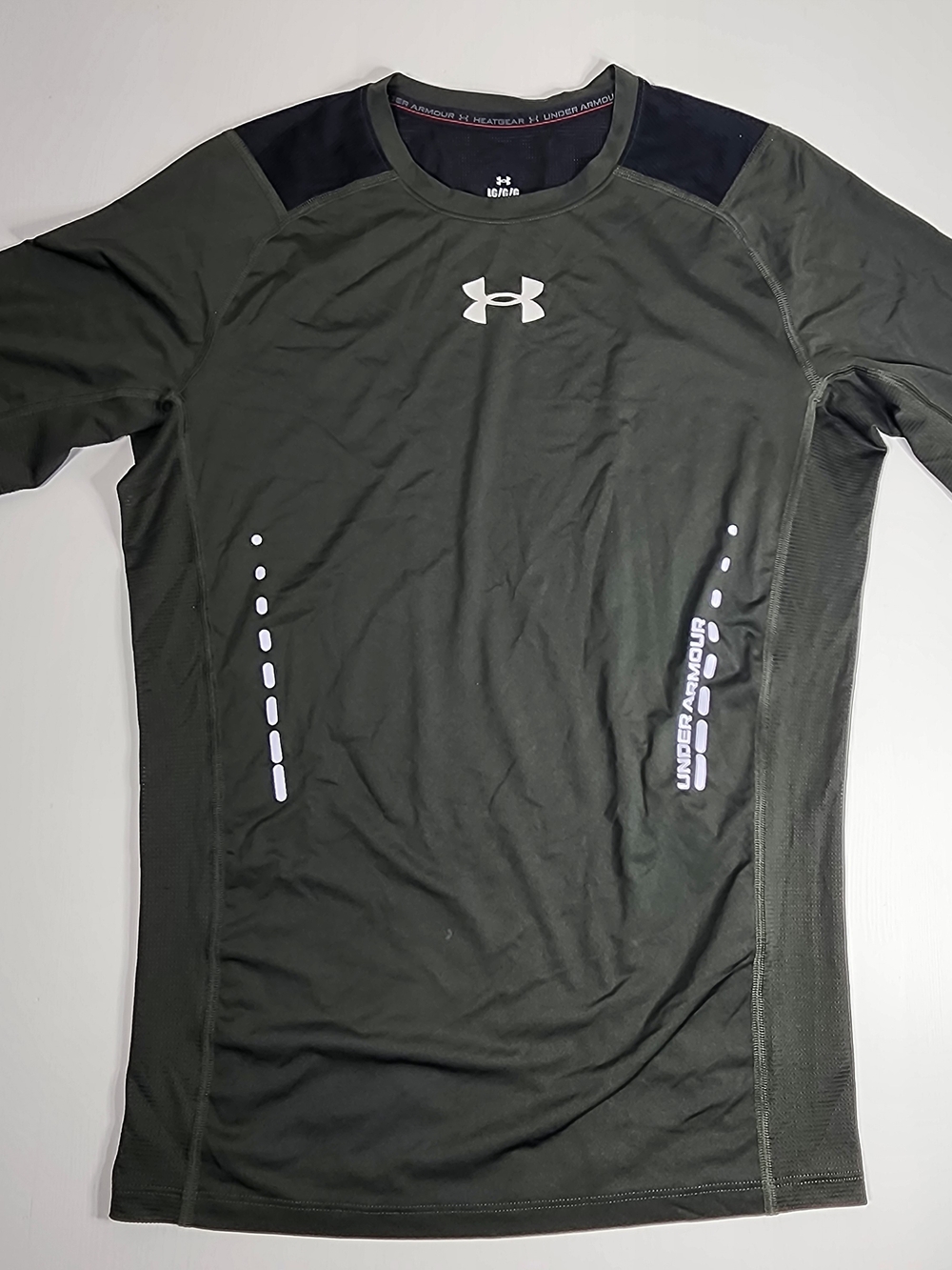 Under Armour Men’s Olive Green Compression Shirt